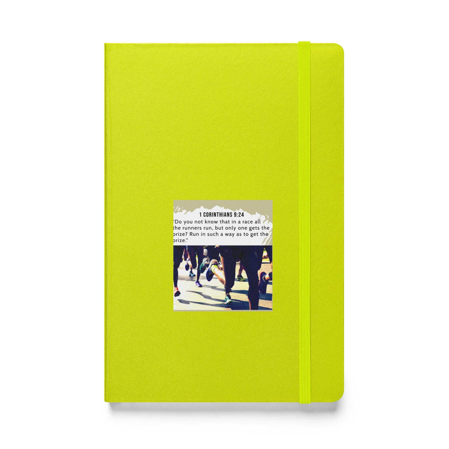 Hardcover bound notebook