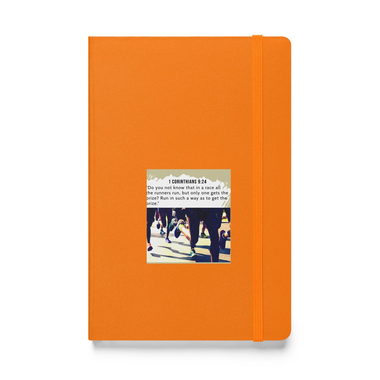 Hardcover bound notebook