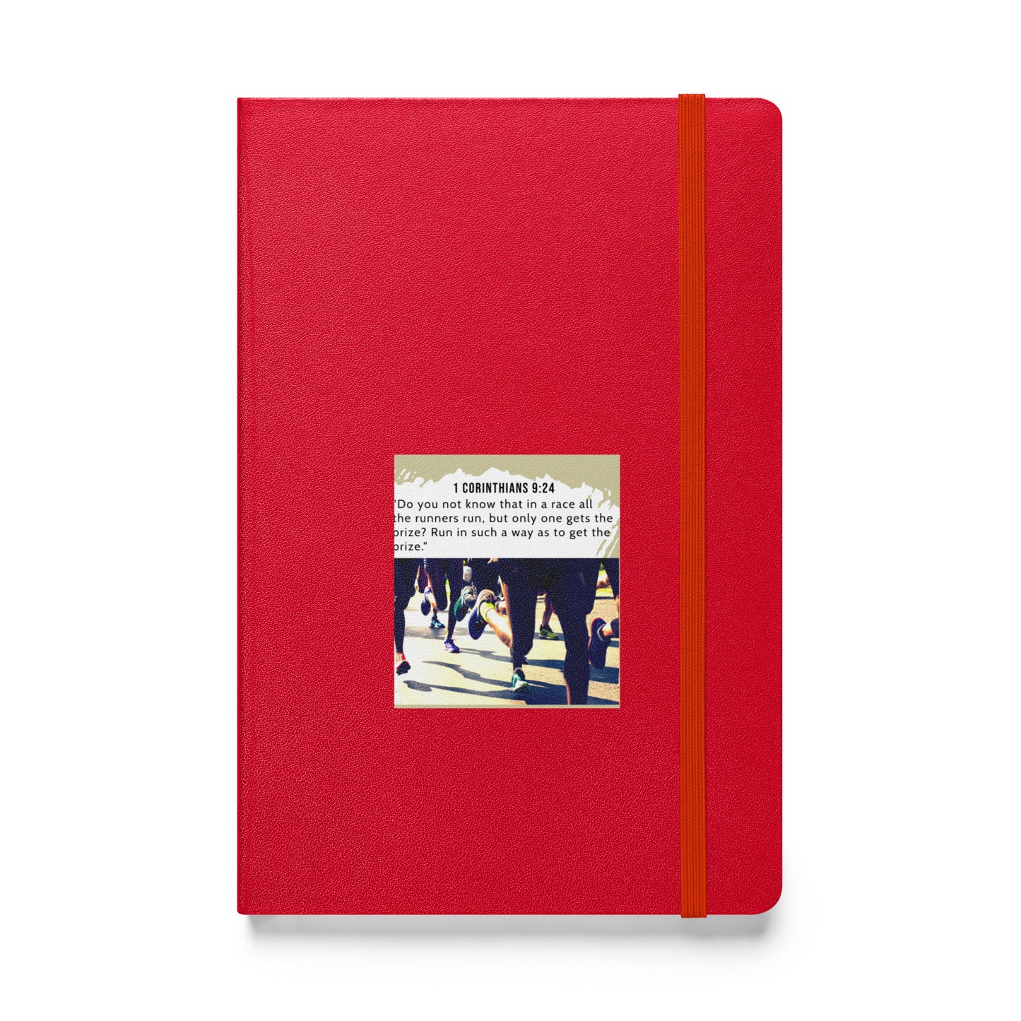 Hardcover bound notebook