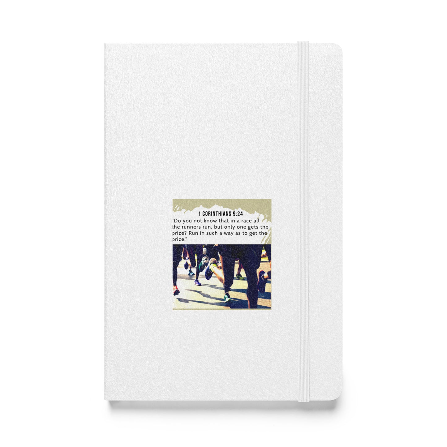 Hardcover bound notebook